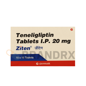 Ziten 20 mg Glenmark Pharmaceuticals Ltd.