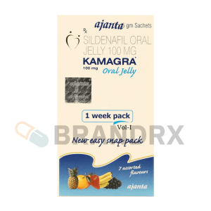 Kamagra Oral Jelly Flavoured 100 mg Ajanta Pharma
