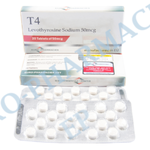T4 – 50mcg/tab – 20 tab/blister EU Pharmaceutical
