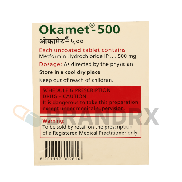 Okamet 500 mg Cipla - Imagen 2