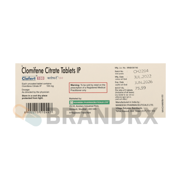 Clofert 100 mg Pharmaceutical - Imagen 2