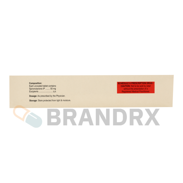 Aldactone 50 mg RPG Life Sciences Ltd. - Imagen 2
