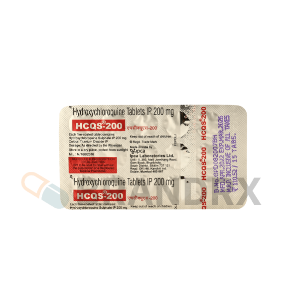 HCQS 200 mg Ipca Laboratories Ltd - Imagen 2