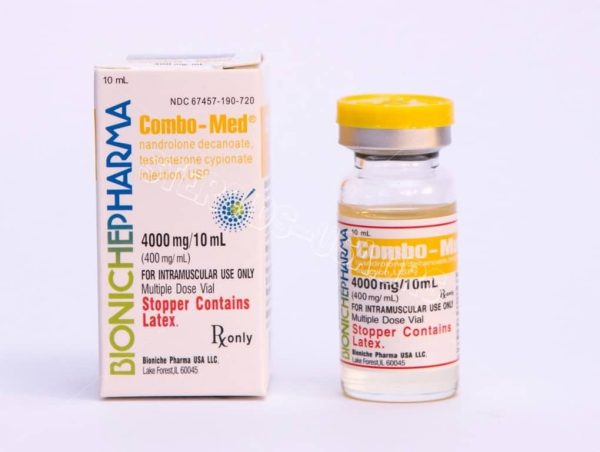 Combo-Med Bioniche Pharmacy (Test. Cypionate + Nandrolone Decanoate) 10ml (400mg/ml) Bioniche Pharmaceuticals