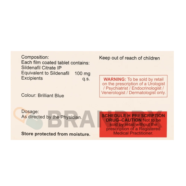 Abhigra 100 mg HAB Pharmaceuticals - Imagen 2