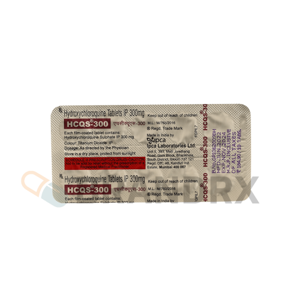 HCQS 300 mg Ipca Laboratories Ltd