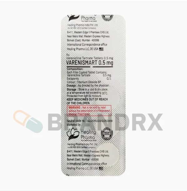 Varenismart 0.5 mg Healing Pharma - Imagen 2