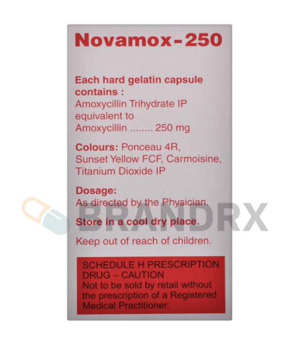 Novamox 250 mg Cipla - Imagen 2
