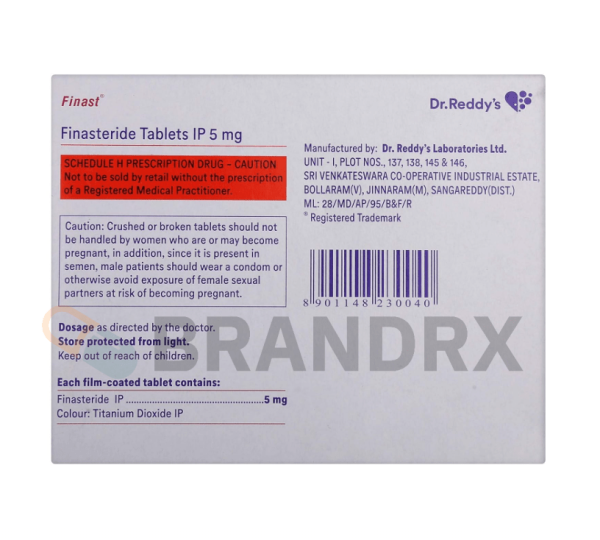 Finast 5 mg Dr. Reddy's Laboratories - Imagen 2