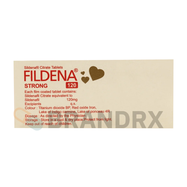 Fildena Strong 120 mg Fortune Health Care - Imagen 2