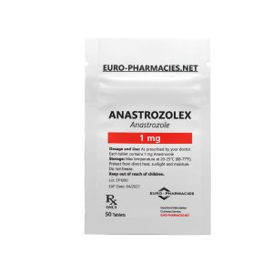 Anastrozolex (Arimidex) 1mg/tab -50 tab/bag USA Pharmaceutical