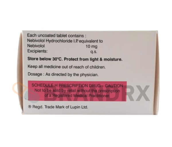 Nebistar 10 mg Lupin - Imagen 2