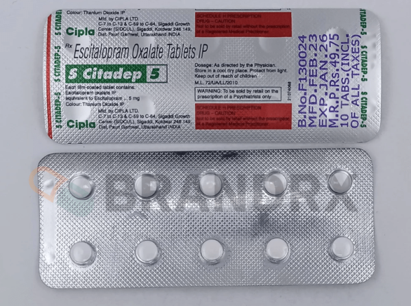 S Citadep 5 mg Cipla - Imagen 2