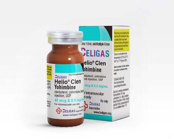 Helio Clen Yohimbine 40mcg & 5.5mg/ml Pharmaceutical