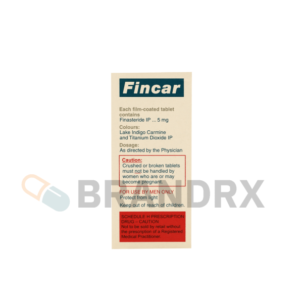 Fincar 5 mg Cipla - Imagen 4