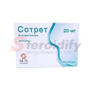 Sotret 20 mg Sun Pharmaceuticals Industries