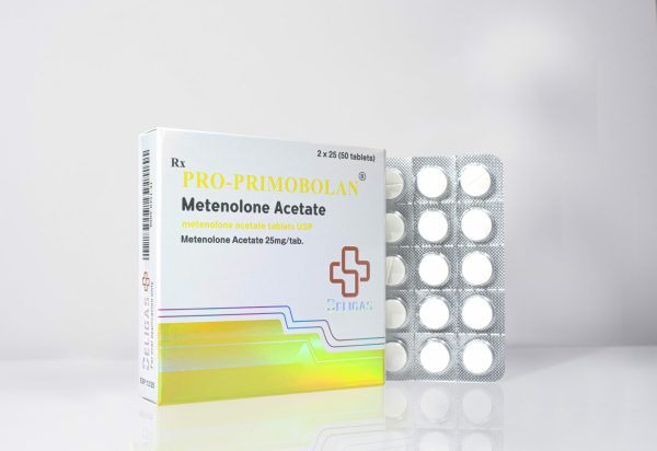 Beligas Pharma Pro-Primobolan 25mg x 50 tabs Beligas
