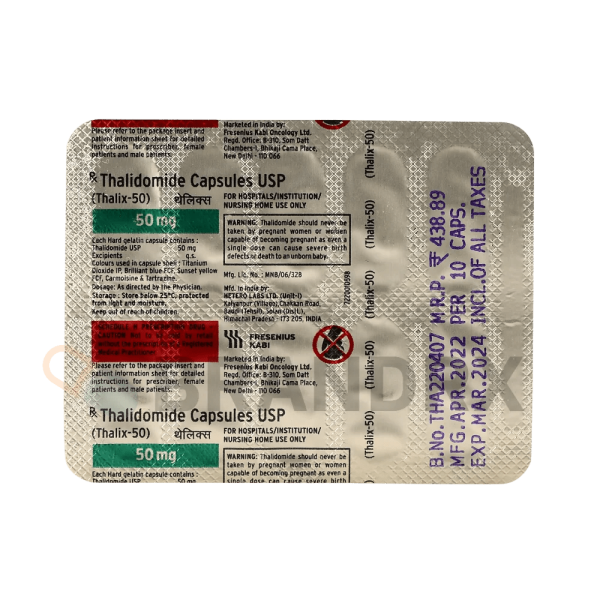 Thalix 50 mg Natco Pharmaceuticals Ltd. - Imagen 4