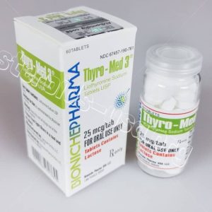 Thyro-Med 3 Bioniche Pharma (Liothyronine Sodium) 60tabs (25mcg/tab) Bioniche Pharmaceuticals