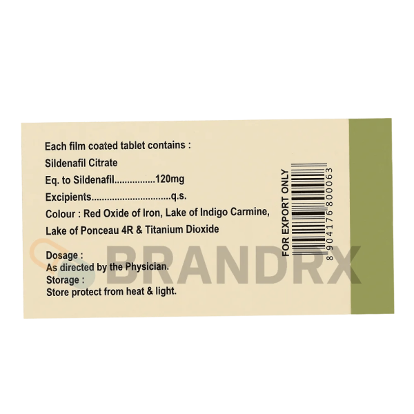 Cenforce 120 mg Centurion Laboratories - Imagen 4