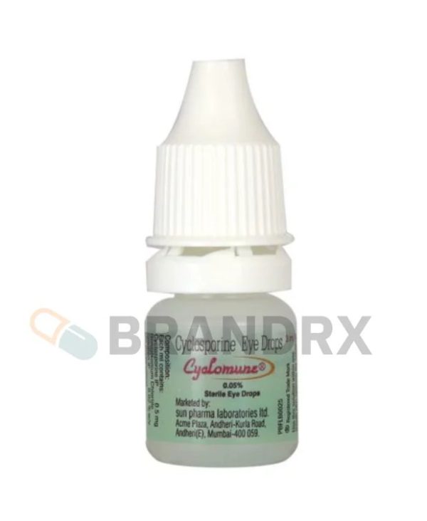 Cyclomune Eye Drops 0.05% Sun Pharmaceuticals Industries - Imagen 3