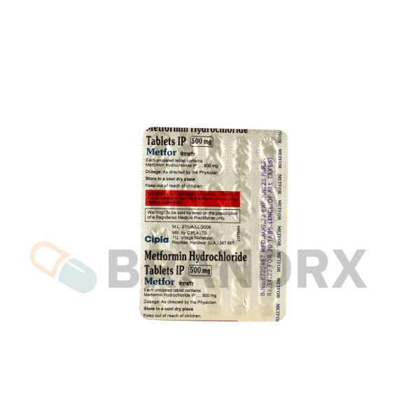 Metfor 500 mg Cipla - Imagen 3