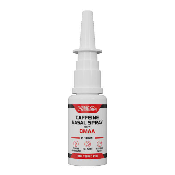 CAFFEINE NASAL SPRAY WITH DMAA IN BOTTLE Biaxol Supplements - Imagen 4