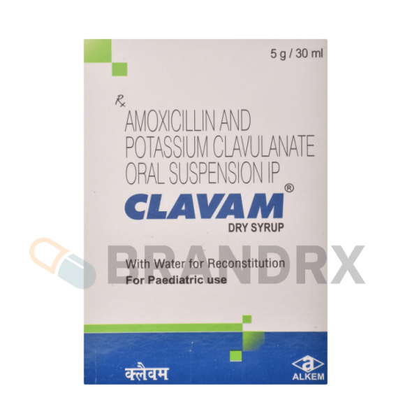 Clavam Dry Syrup 125/31.25 mg Alkem Laboratories Ltd. - Imagen 3