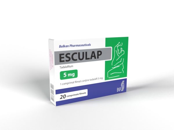 ESCULAP 5MG 20 TAB (USA Domestic) Balkan Balkan Pharmaceuticals